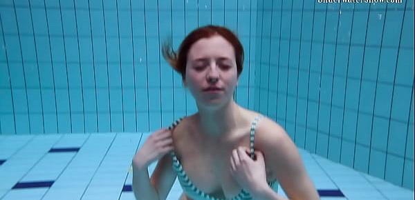  Hottest underwater submerged teen Anetta